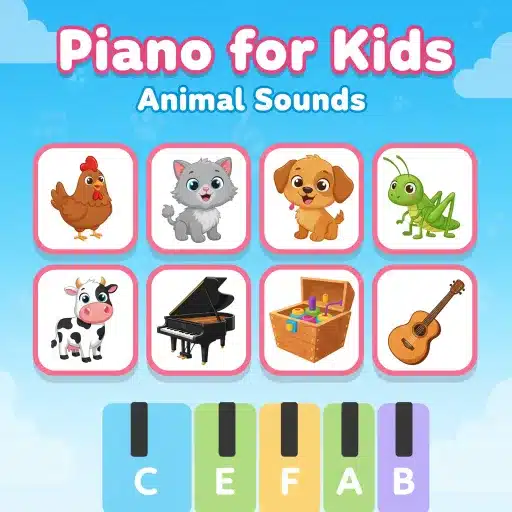 Piano for Kids Animal Sounds