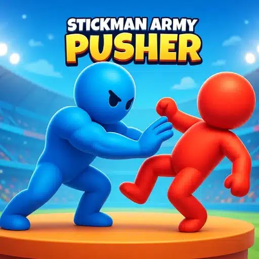 Stickman Army Pusher