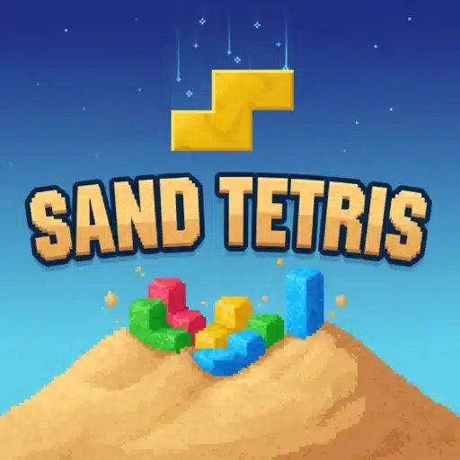 Sand tetris